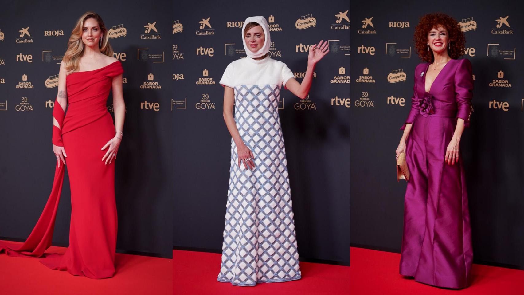 De Chiara Ferragni a Macarena Gómez: los mejores looks de la alfombra roja de los Premios Goya 2025