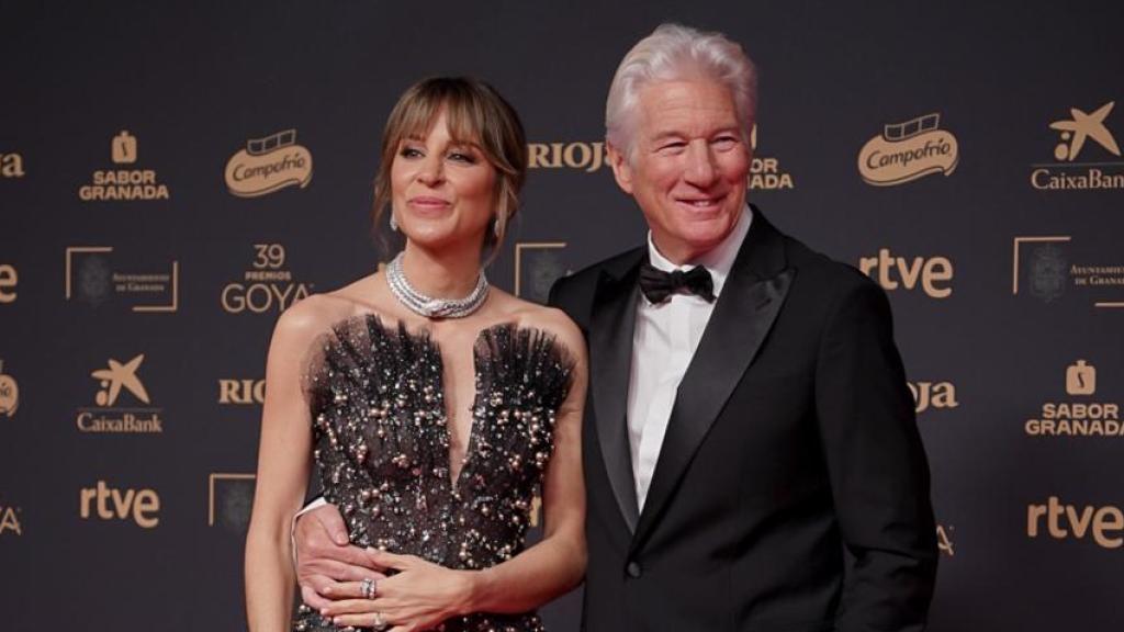 Richard Gere y su esposa, Alejandra Silva.