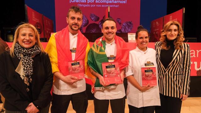 Ganadores del 'Concurso cocinando con trufa' celebrado en Soria