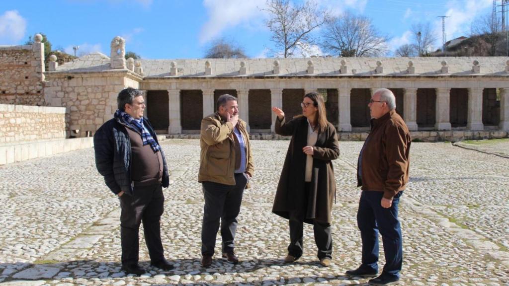 Visita de Esther Padilla a Ocaña.