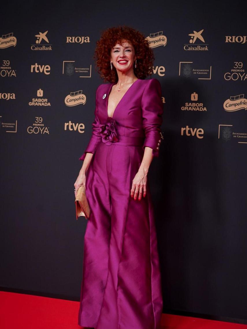 Marta Balaguer, en la 'red carpet'.