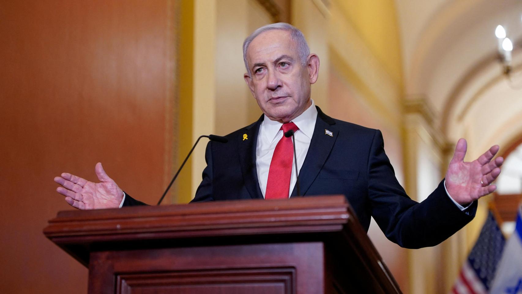 Netanyahu insiste en que todos los rehenes serán liberados y Hamás no se quedará en Gaza