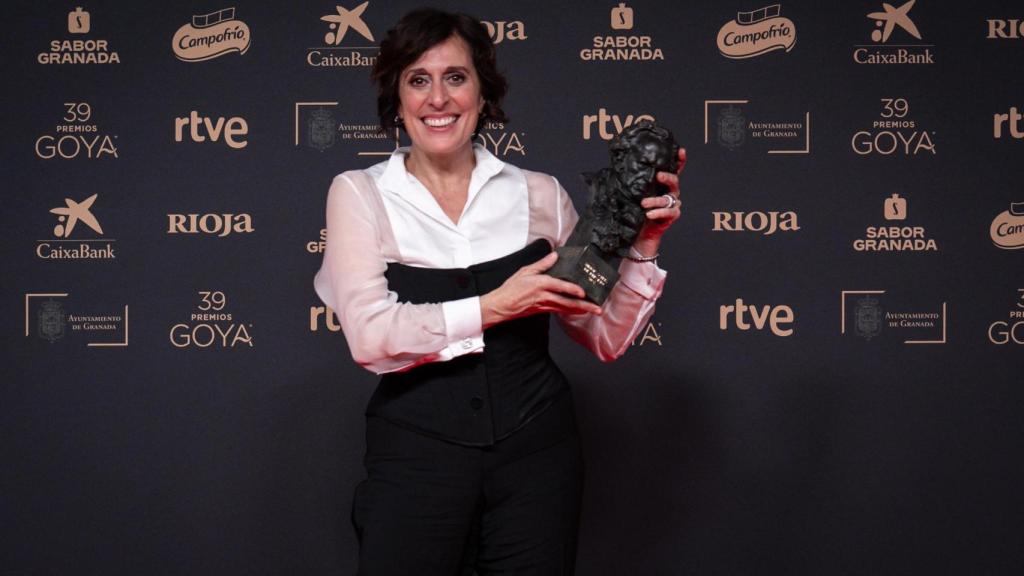 Clara Segura en la ceremonia de los Premios Goya 2025.