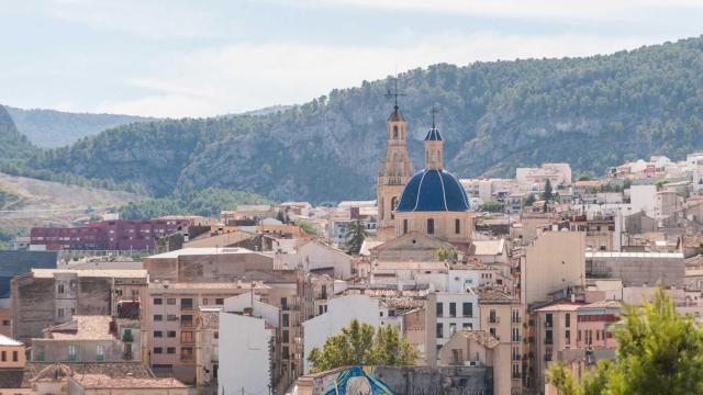 Vistas de la localidad de Alcoy, Alicante.