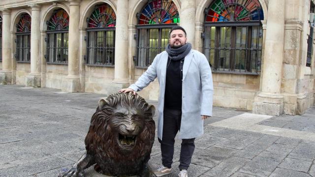 El director y productor de cine leonés Néstor López