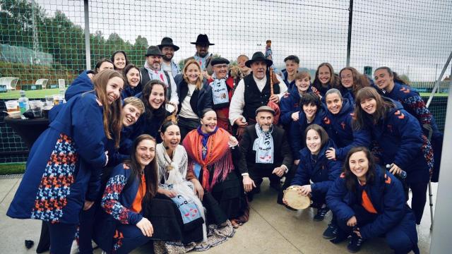 Fiesta en A Madroa con la victoria de As Celtas y la inauguración de los vestuarios