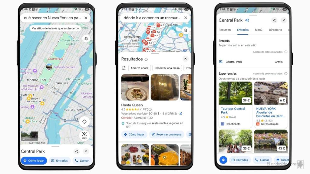 What to do in New York as a couple on Google Maps