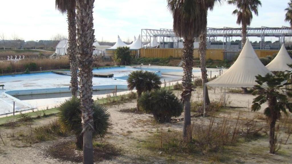 El deterioro de las playas de Zaragoza.