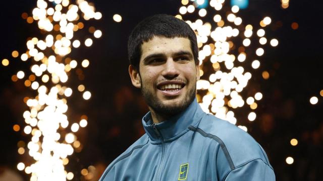 Carlos Alcaraz, tras ganar el ATP de Róterdam.