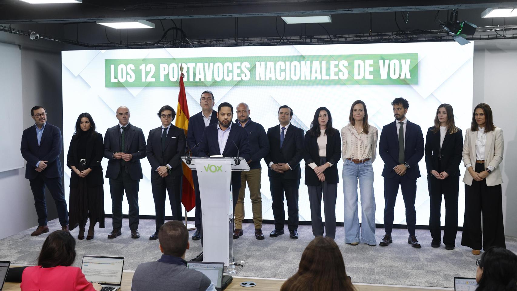 Abascal nombra 12 portavoces para "impulsar figuras emergentes" del partido tras el portazo de García-Gallardo