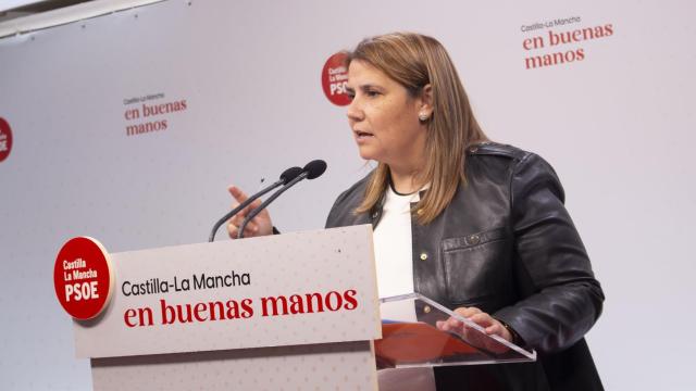 La presidenta de la Ejecutiva provincial del PSOE de Toledo, Tita García Élez.