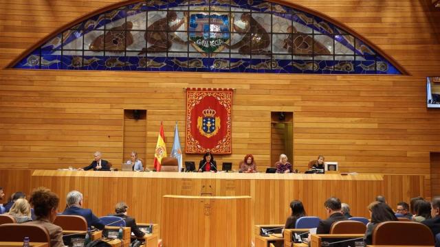 Pleno del Parlamento de Galicia