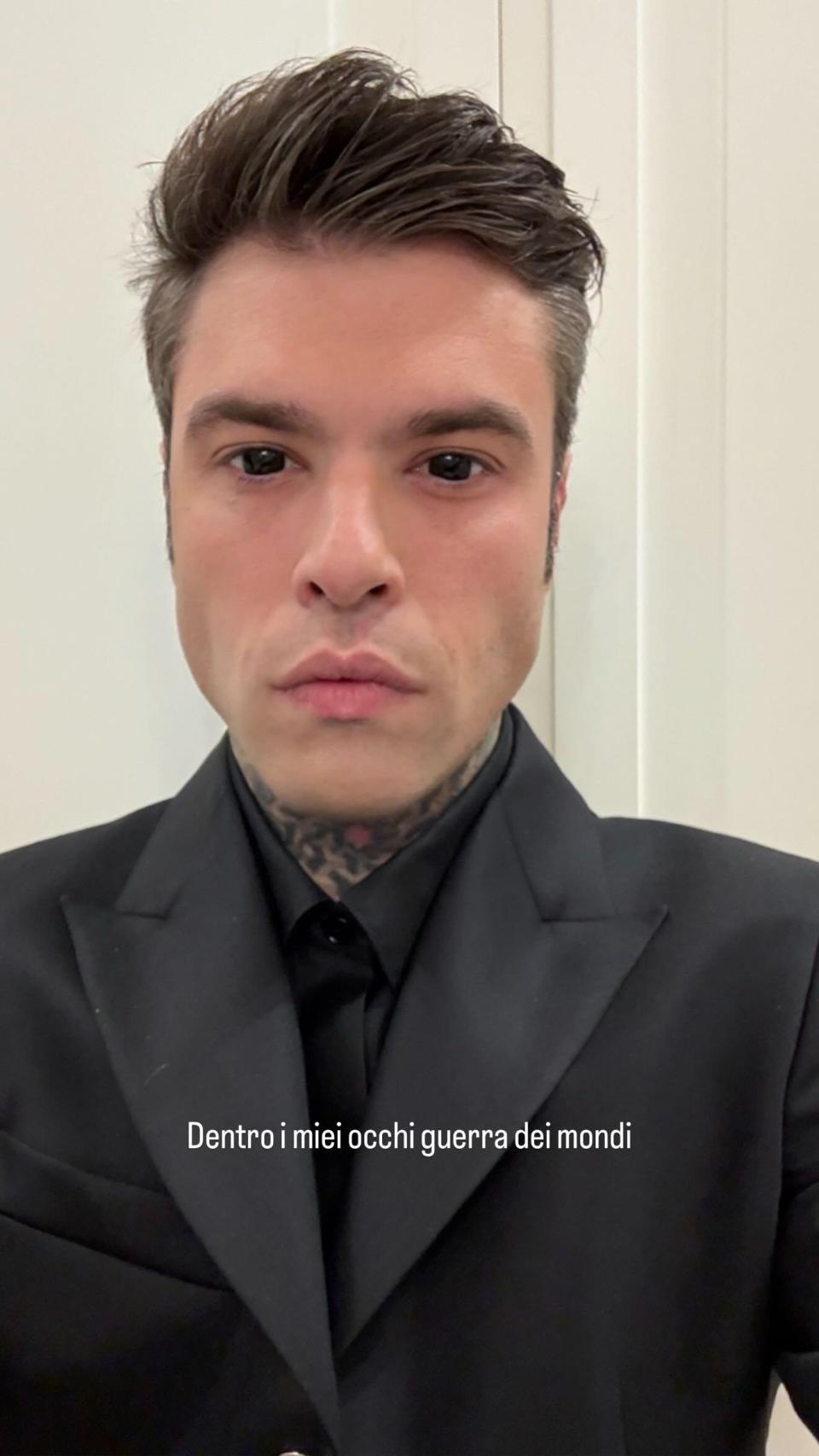 Fedez ha regresado a la escena pública en el Festival Sanremo.