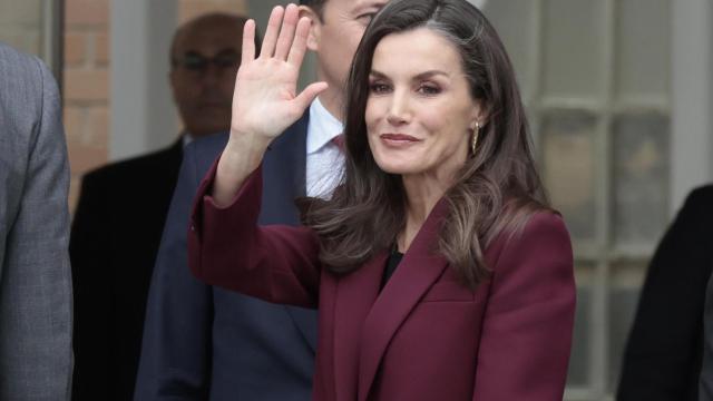 La reina Letizia, durante el acto.