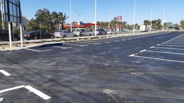 Parcela donde se construirá el Palacio de Congresos de Elche.