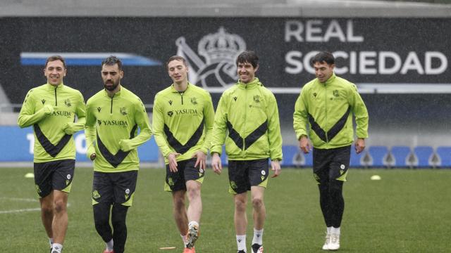 Entrenamiento de la Real Sociedad