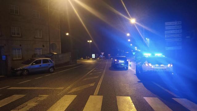 Un conductor borracho provoca un accidente que deja una herida leve en Sanxenxo (Pontevedra)