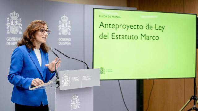 La ministra de Sanidad, Mónica García.