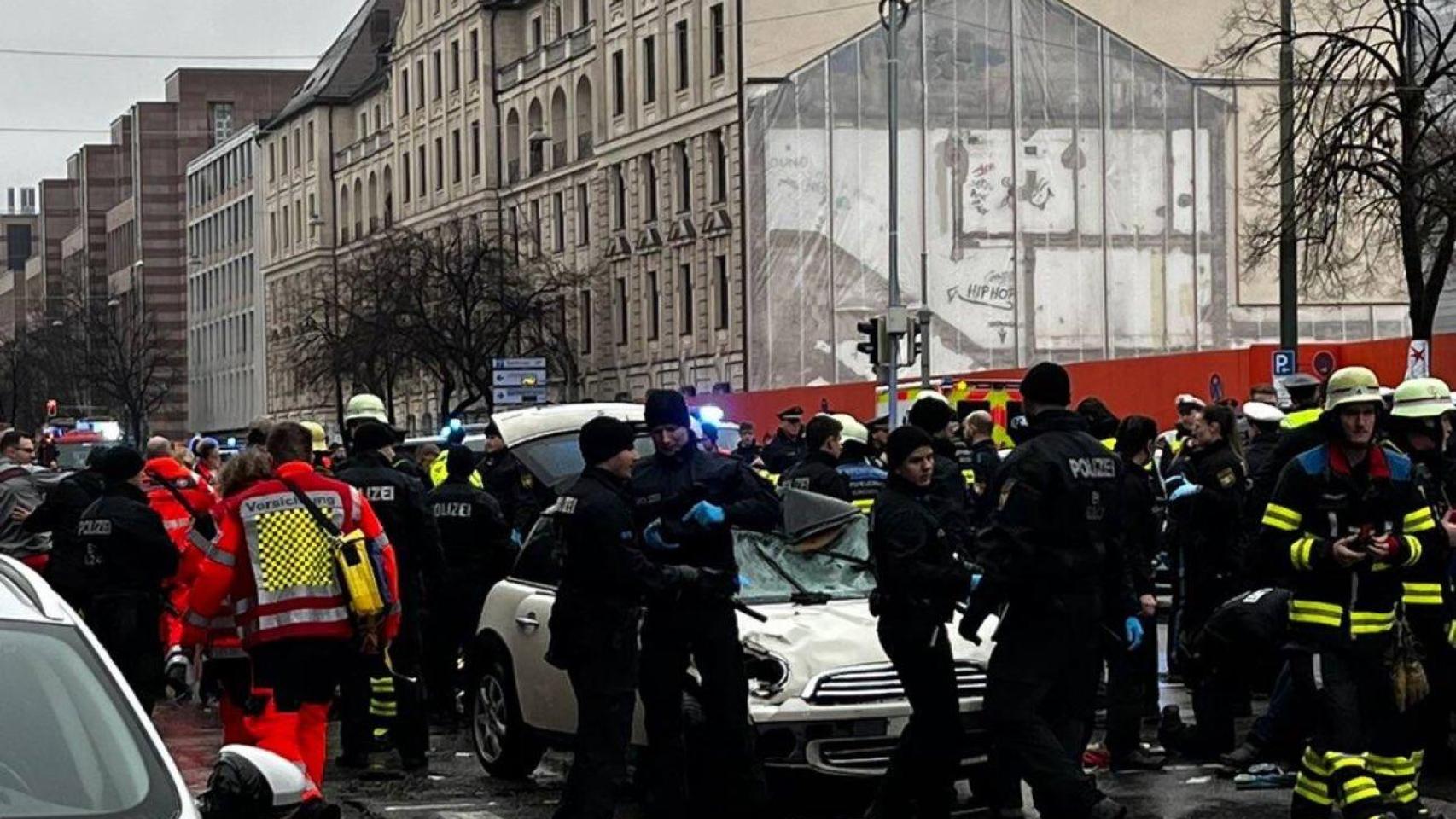 Al menos 15 heridos en un atropello múltiple en la ciudad de Múnich