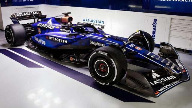 El Williams FW47 que pilotará Carlos Sainz en 2025