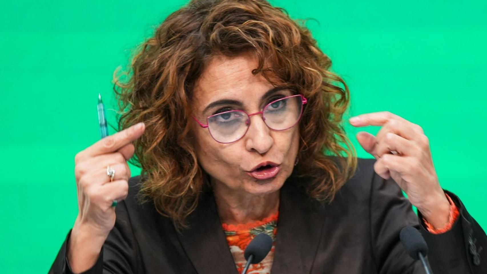 La ministra de Hacienda y secretaria general del PSOE-Andalucía, María Jesús Montero.