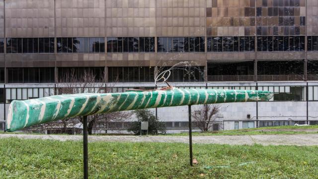 Pablo Capitán del río: 'La fuga ebria', 2015. Foto: Lukasz Michalak / Fundación Banco Santander