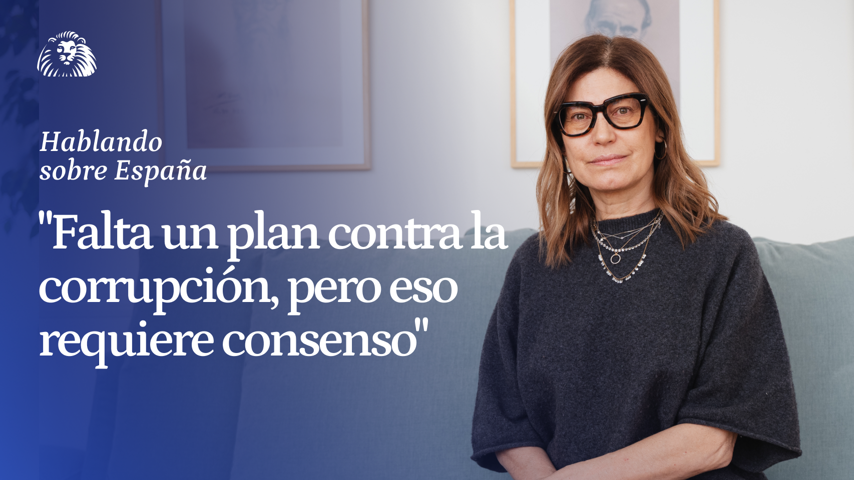 Vídeo | La presidenta de Transparencia Internacional: "Nos falta un plan nacional contra la corrupción, pero eso requiere consenso"