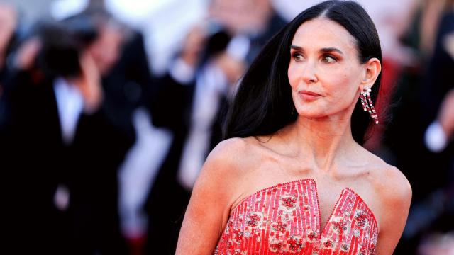 La actriz Demi Moore en el Festival de Cannes en mayo del año pasado.