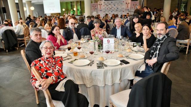 Parte de los invitados, durante la celebración.