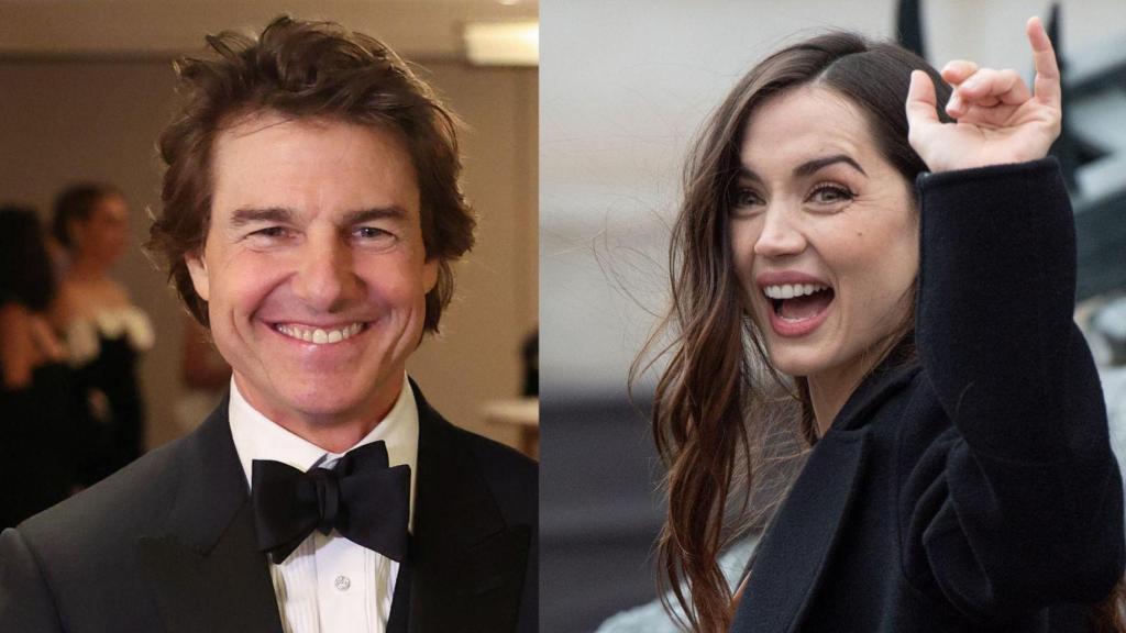 Tom Cruise y Ana de Armas han sido atrapados en el Reino Unido.