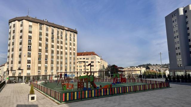 Plaza de Galicia en Culleredo.