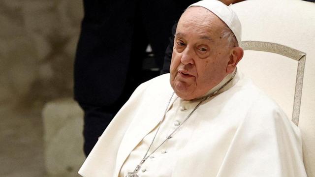 El Papa Francisco durante la audiencia del Jubileo del 1 de febrero de 2025