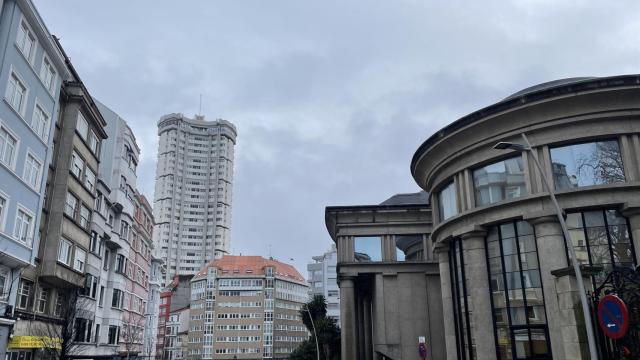 Cielos nublados en A Coruña.