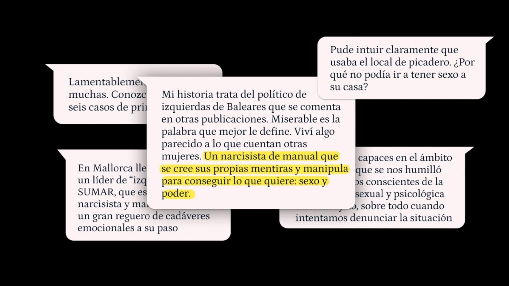 Escándalo en la izquierda en Baleares: al menos 10 mujeres acusan en redes a un político por presuntos abusos sexuales