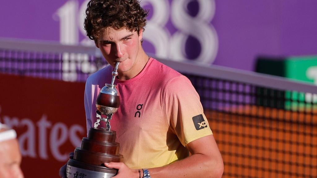 Joao Fonseca, con su título de ATP de Buenos Aires