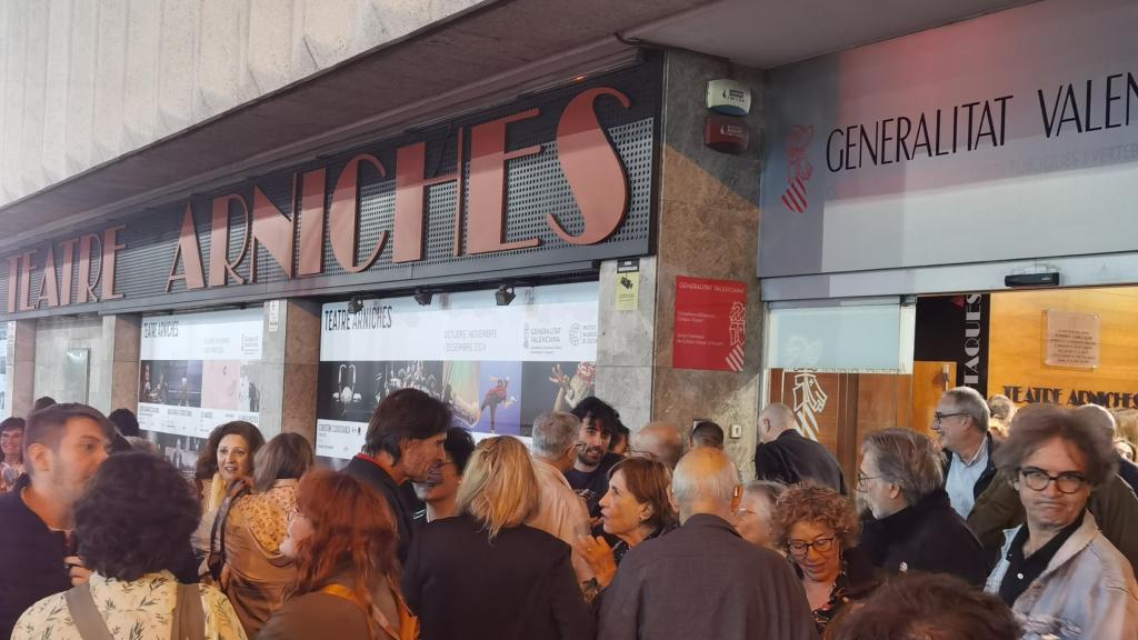 El numeroso público asistente a uno de los pases de la última Muestra de Teatro en Alicante.