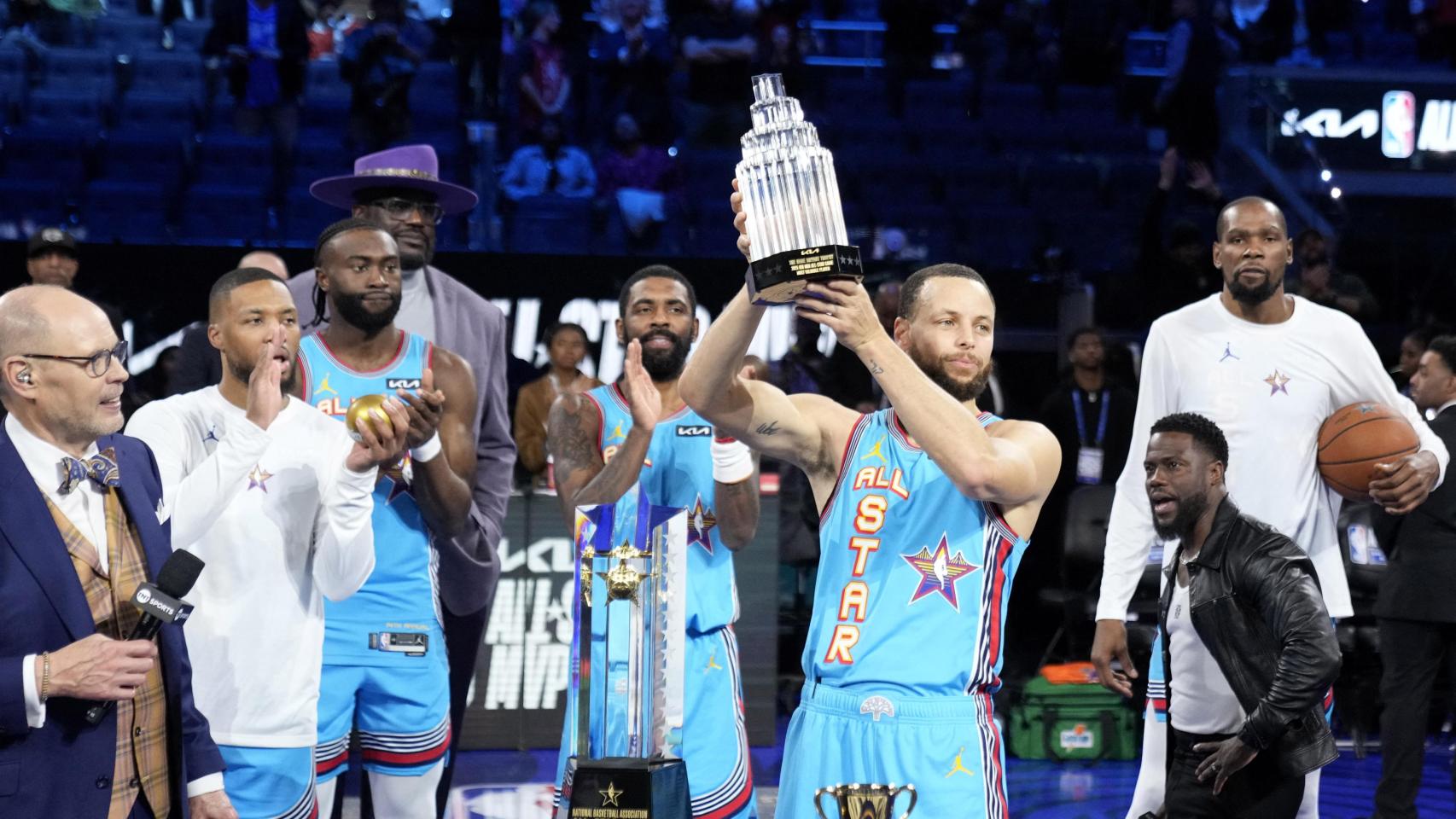 Stephen Curry conquista con el Team Shaq el primer All Star de la NBA en formato 'Final Four'