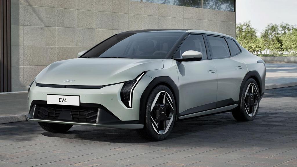 El Kia EV4 es un nuevo coche eléctrico que llegará en el último trimestre del año.