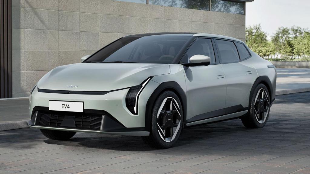 El Kia EV4 es un nuevo coche eléctrico que llegará en el último trimestre del año.