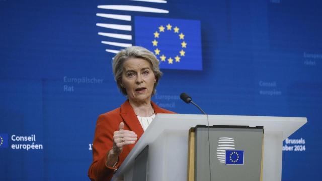 Ursula von der Leyen, presidenta de la Comisión Europea.