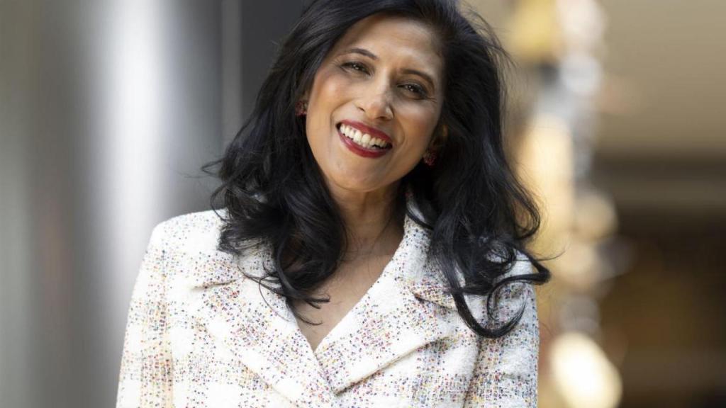 Leena Nair, en una foto de archivo.