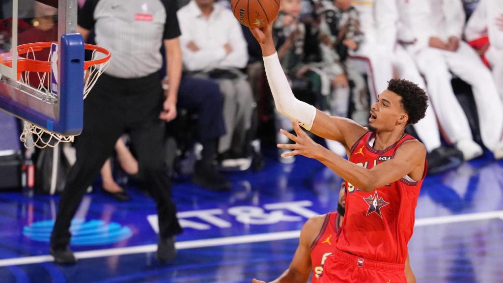 Wembanyama, durante el All-Star.