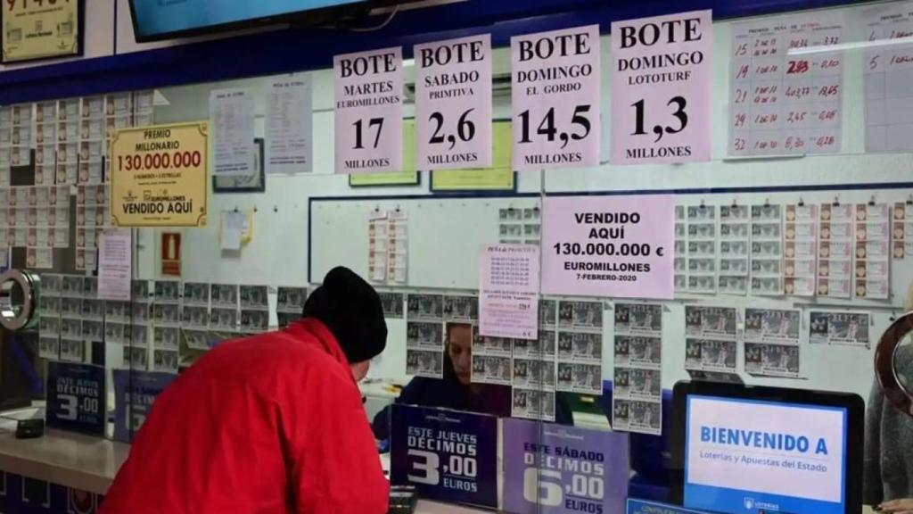 La fortuna aterriza en Salamanca con un premio de 300.000 de la Lotería Nacional