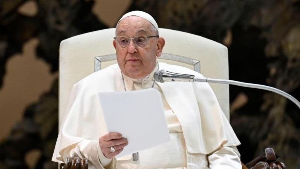 El papa Francisco en una de sus últimas imágenes públicas.