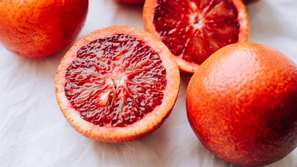Imagen de la naranja sanguina. La Imperfecta