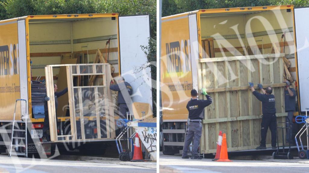 El protagonista de las cintas como 'oficial y caballero' y 'mujer bonita' también ha traído una casa de madera a España