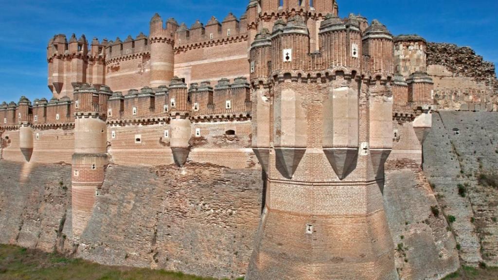 Coca Castle, en Segovia, es propiedad de la Casa de Alba.