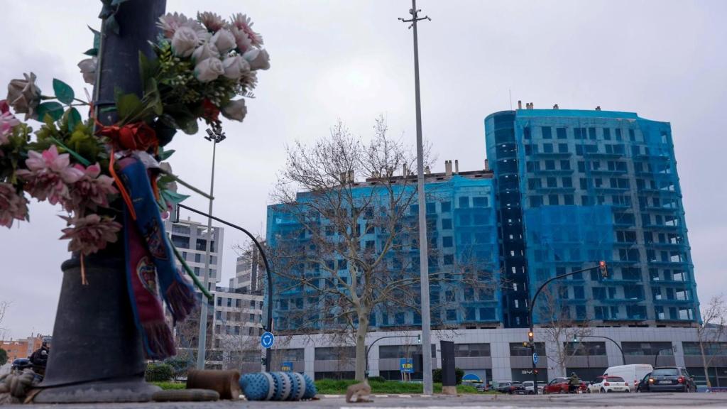 El edificio de Campanar, un año después del incendio. Efe / Kai Forsterling
