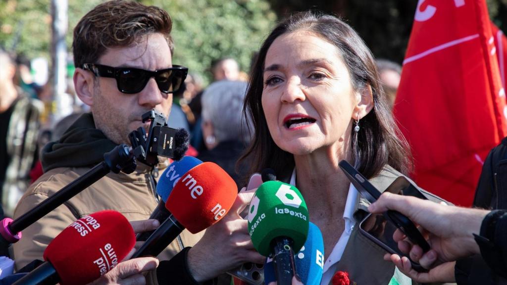 La portavoz del PSOE en Madrid, Reyes Maroto, en una foto de archivo.