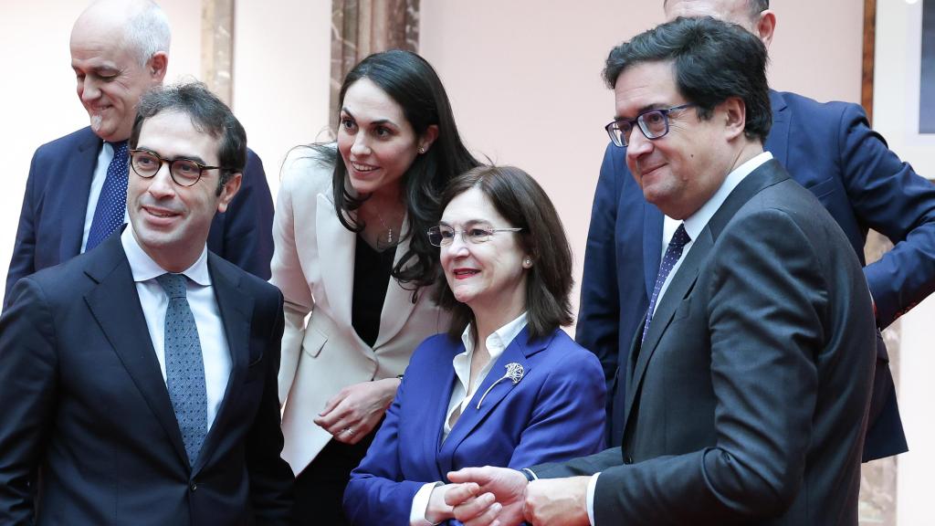 Carlos Cuerpo, Cani Fernández y Óscar López.